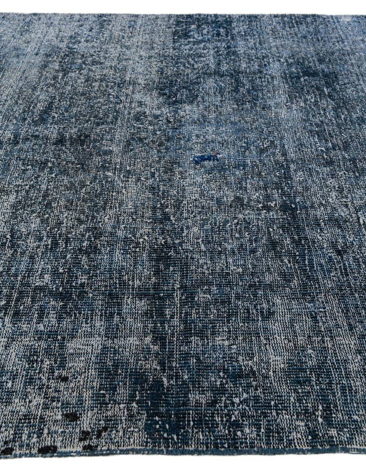 Detail image of 4' 10 x 5' 10  Hand Knotted Ultra Vintage Persian Wool Rug