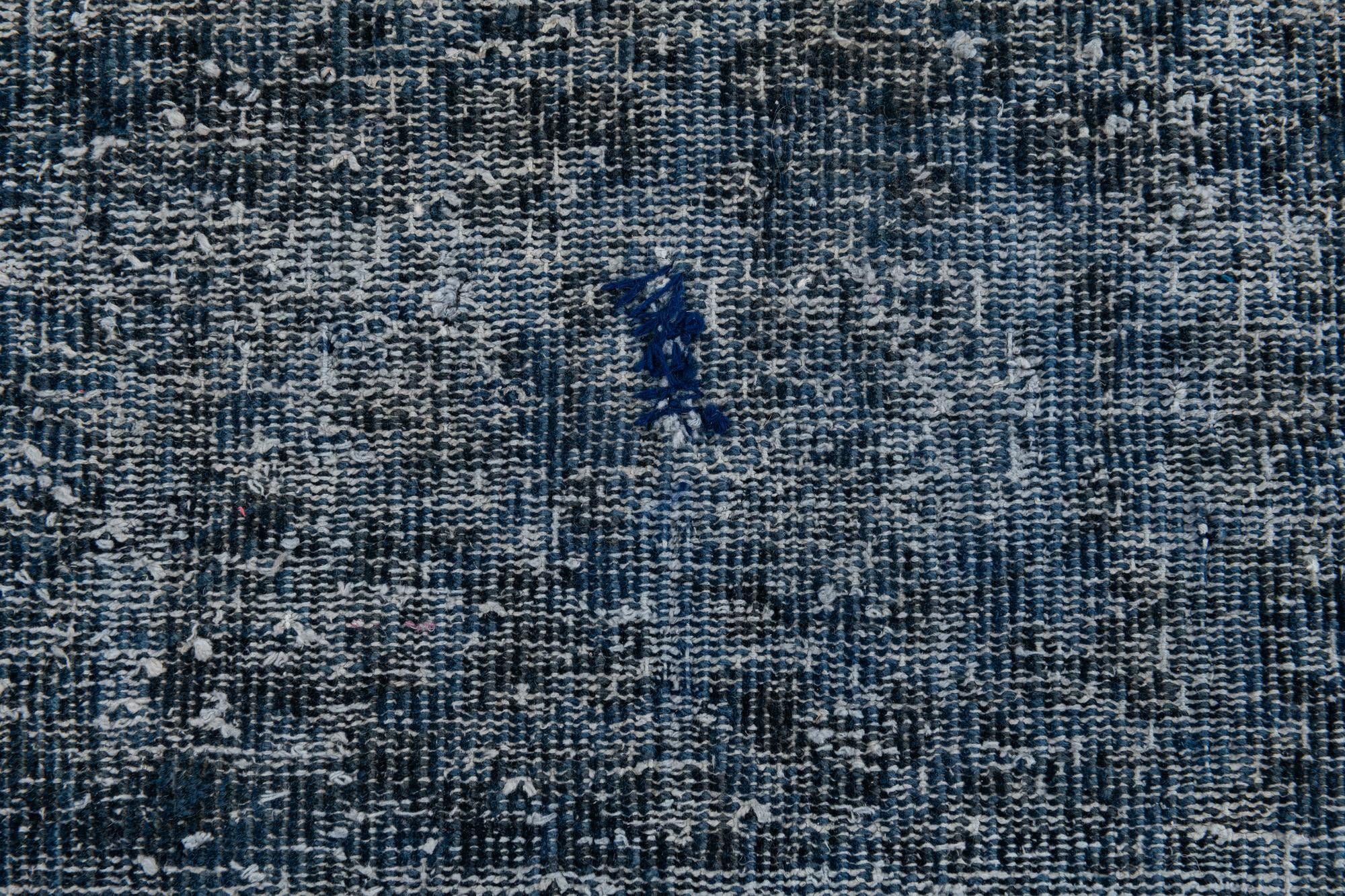 4' 10 x 5' 10 Hand Knotted Ultra Vintage Persian Wool Rug