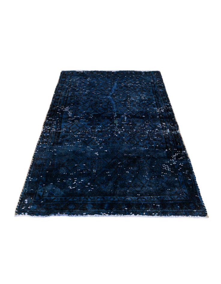 Detail image of 3' 1 x 4' 10 Hand Knotted Ultra Vintage Persian Wool Rug