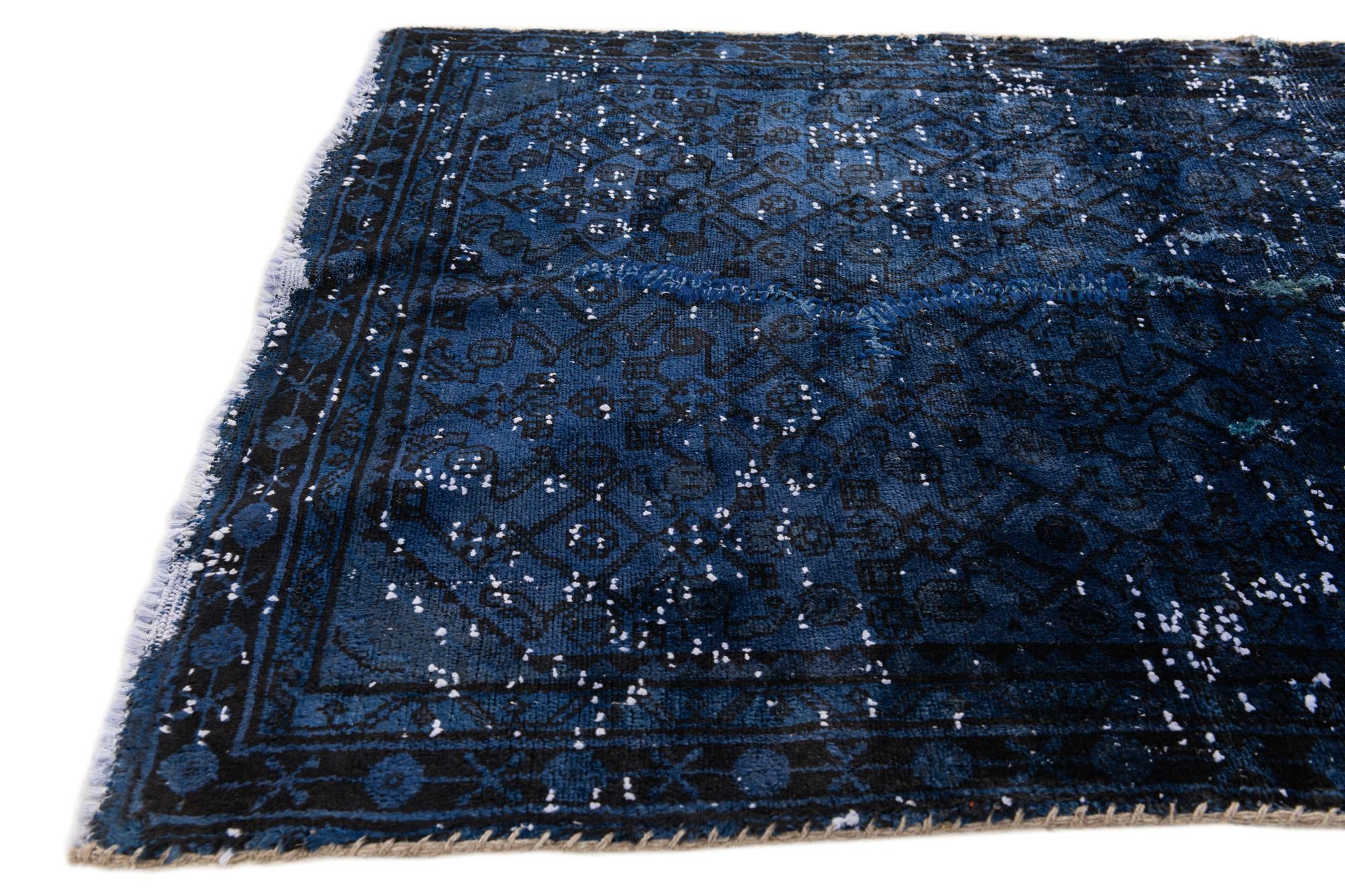 3' 1 x 4' 10 Hand Knotted Ultra Vintage Persian Wool Rug