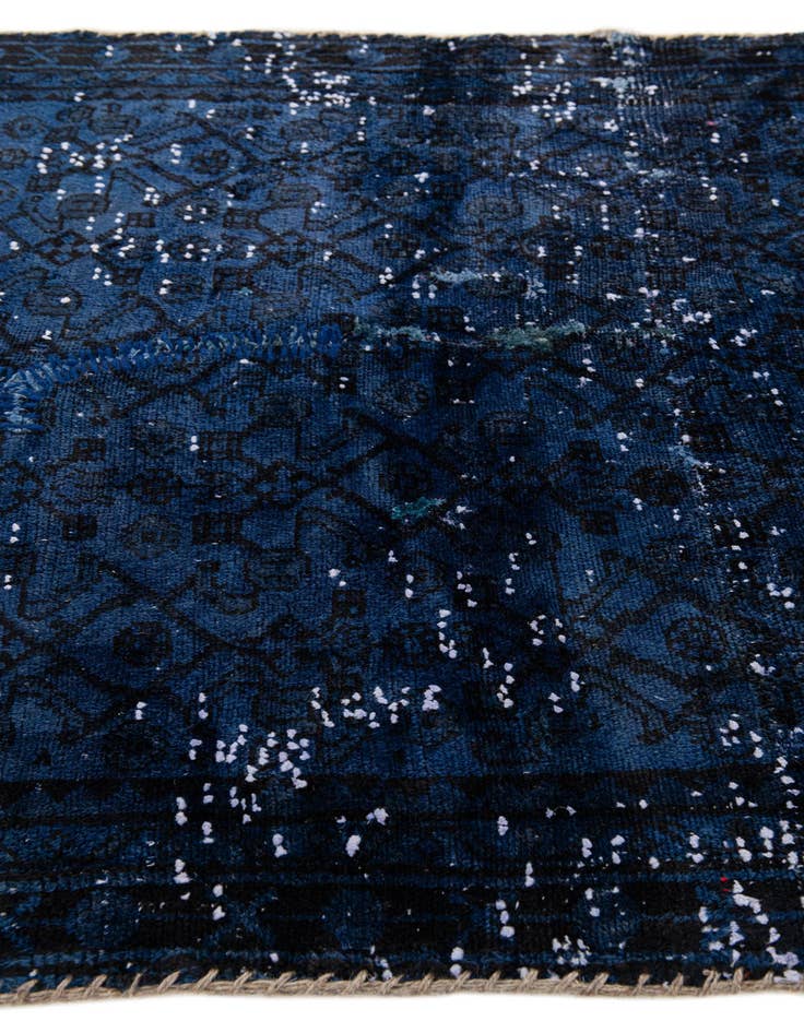 Detail image of 3' 1 x 4' 10  Hand Knotted Ultra Vintage Persian Wool Rug