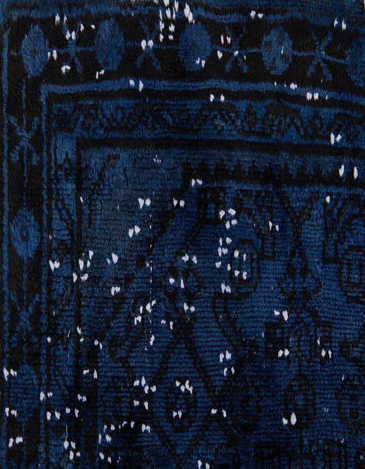 Detail image of 3' 1 x 4' 10  Hand Knotted Ultra Vintage Persian Wool Rug