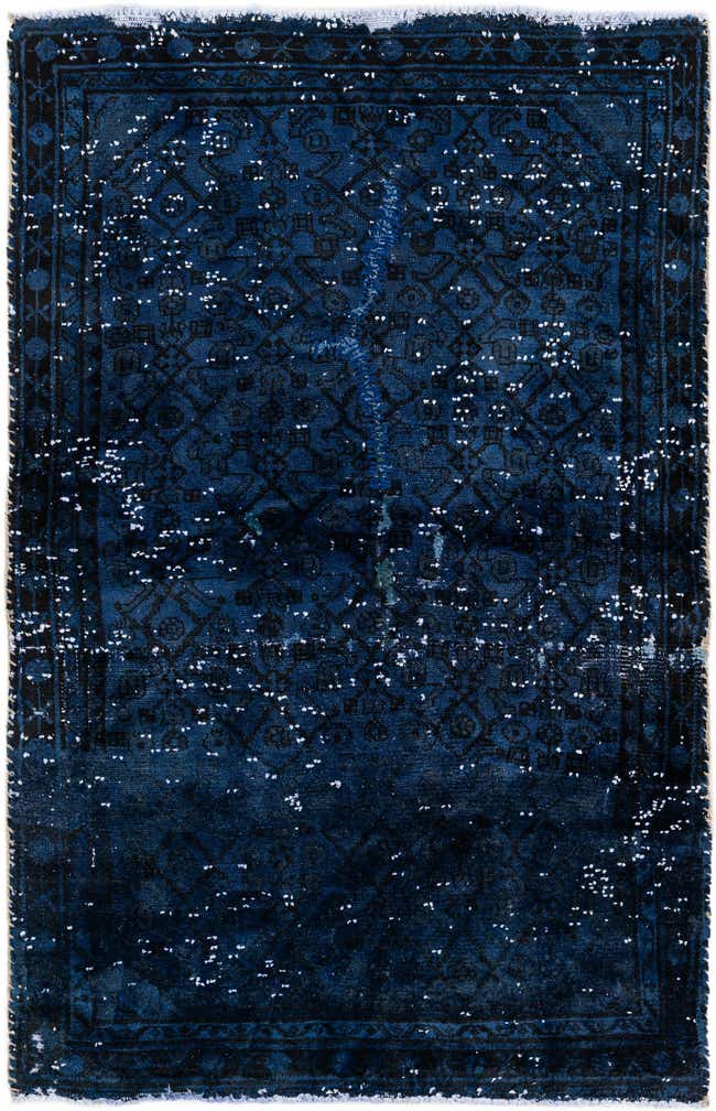 3' 1 x 4' 10 Hand Knotted Ultra Vintage Persian Wool Rug