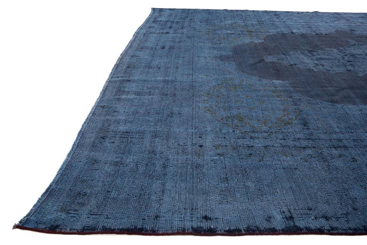 Detail image of 9' 5 x 12' 4 Hand Knotted Ultra Vintage Persian Wool Rug