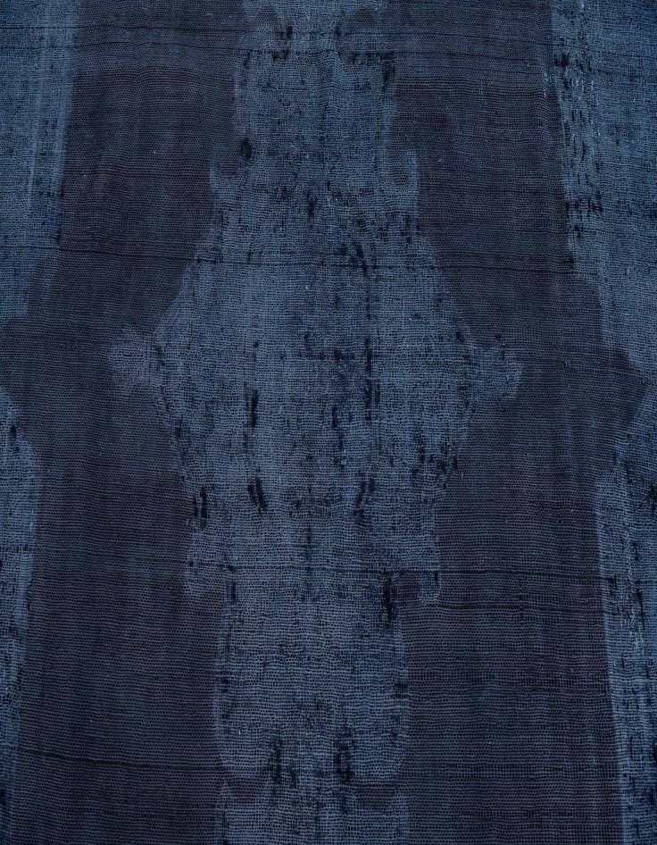 Detail image of 9' 5 x 12' 4  Hand Knotted Ultra Vintage Persian Wool Rug