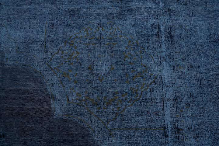 9' 5 x 12' 4 Hand Knotted Ultra Vintage Persian Wool Rug