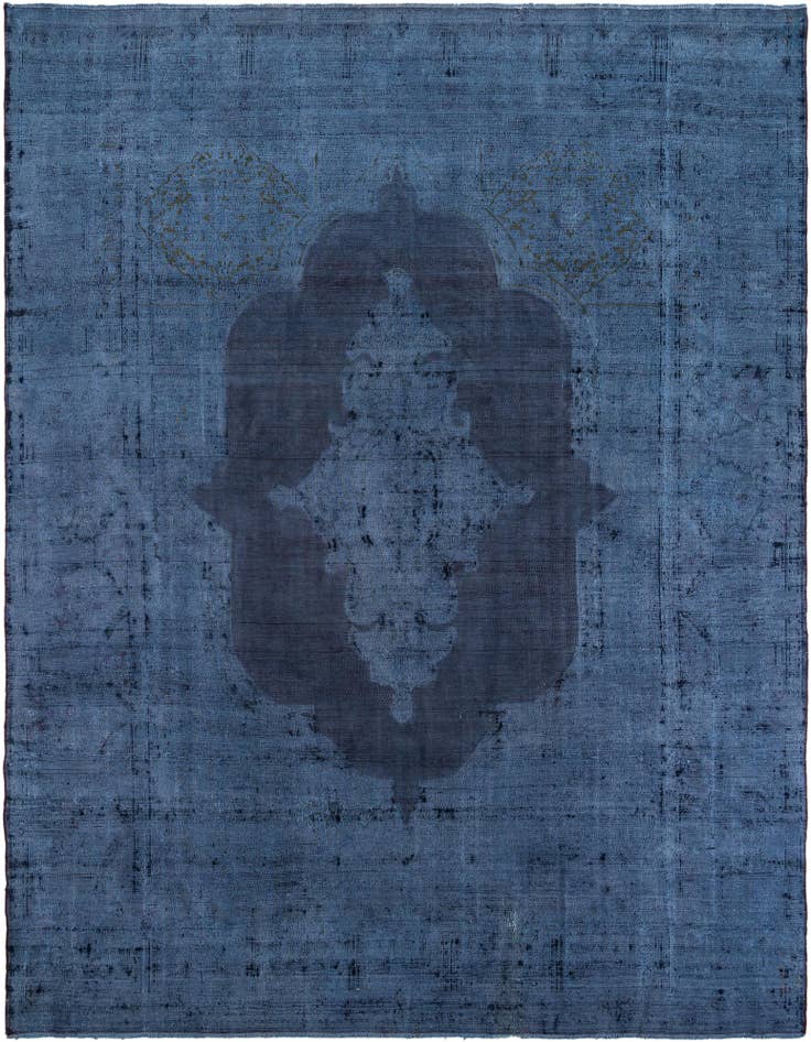 Detail image of 9' 5 x 12' 4 Hand Knotted Ultra Vintage Persian Wool Rug