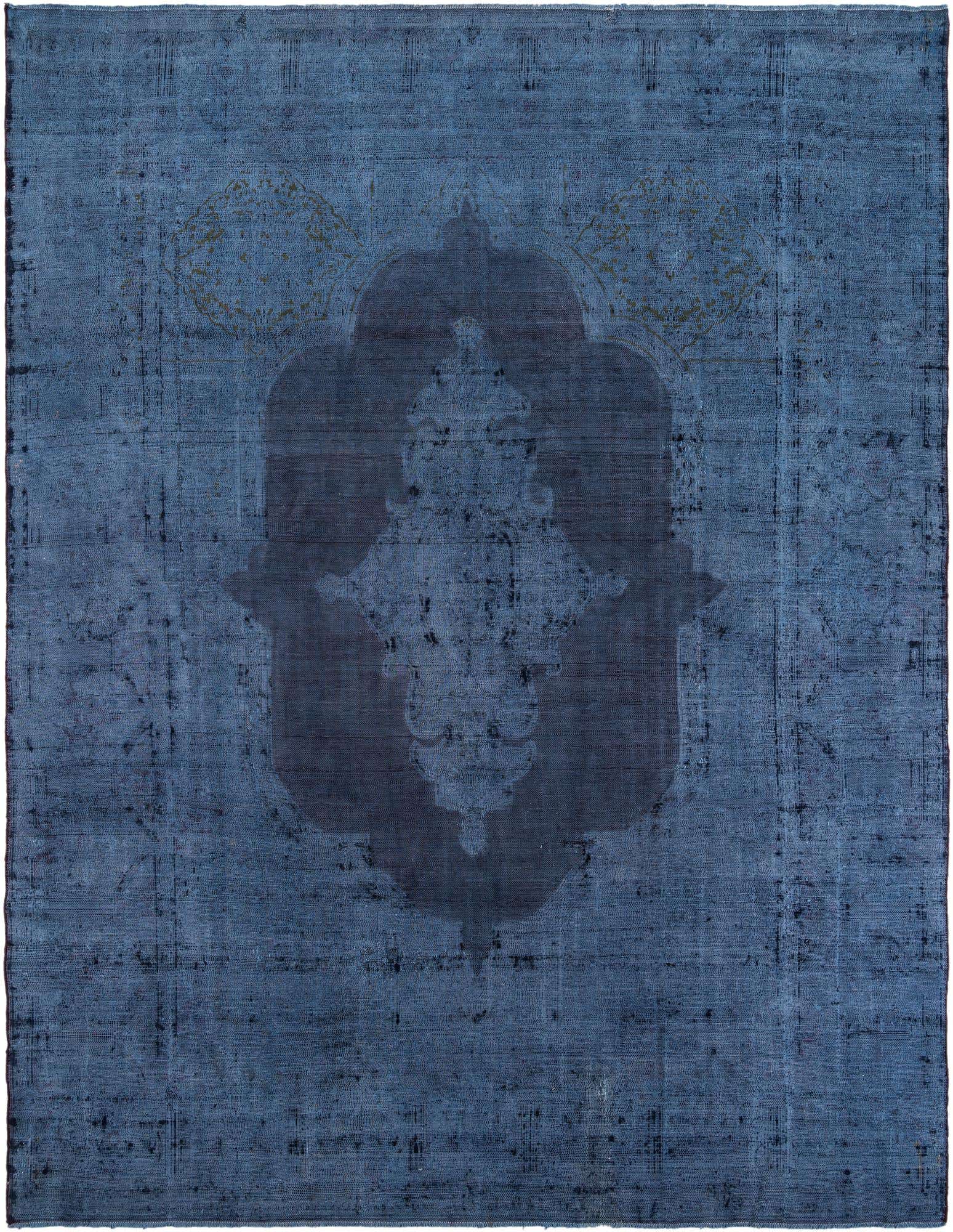 9' 5 x 12' 4 Hand Knotted Ultra Vintage Persian Wool Rug