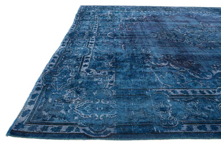 8' 9 x 11' 4 Hand Knotted Ultra Vintage Persian Wool Rug