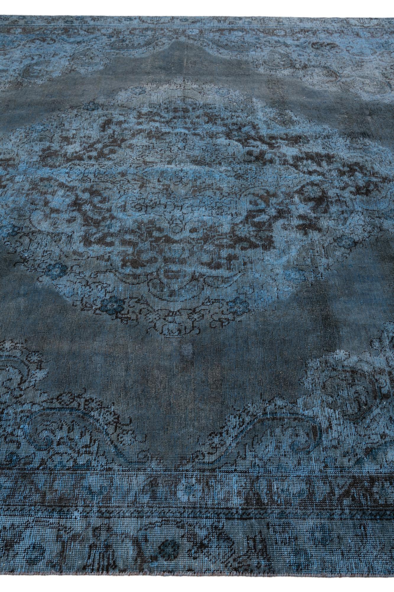 8' 4 x 11' 6 Hand Knotted Ultra Vintage Persian Wool Rug