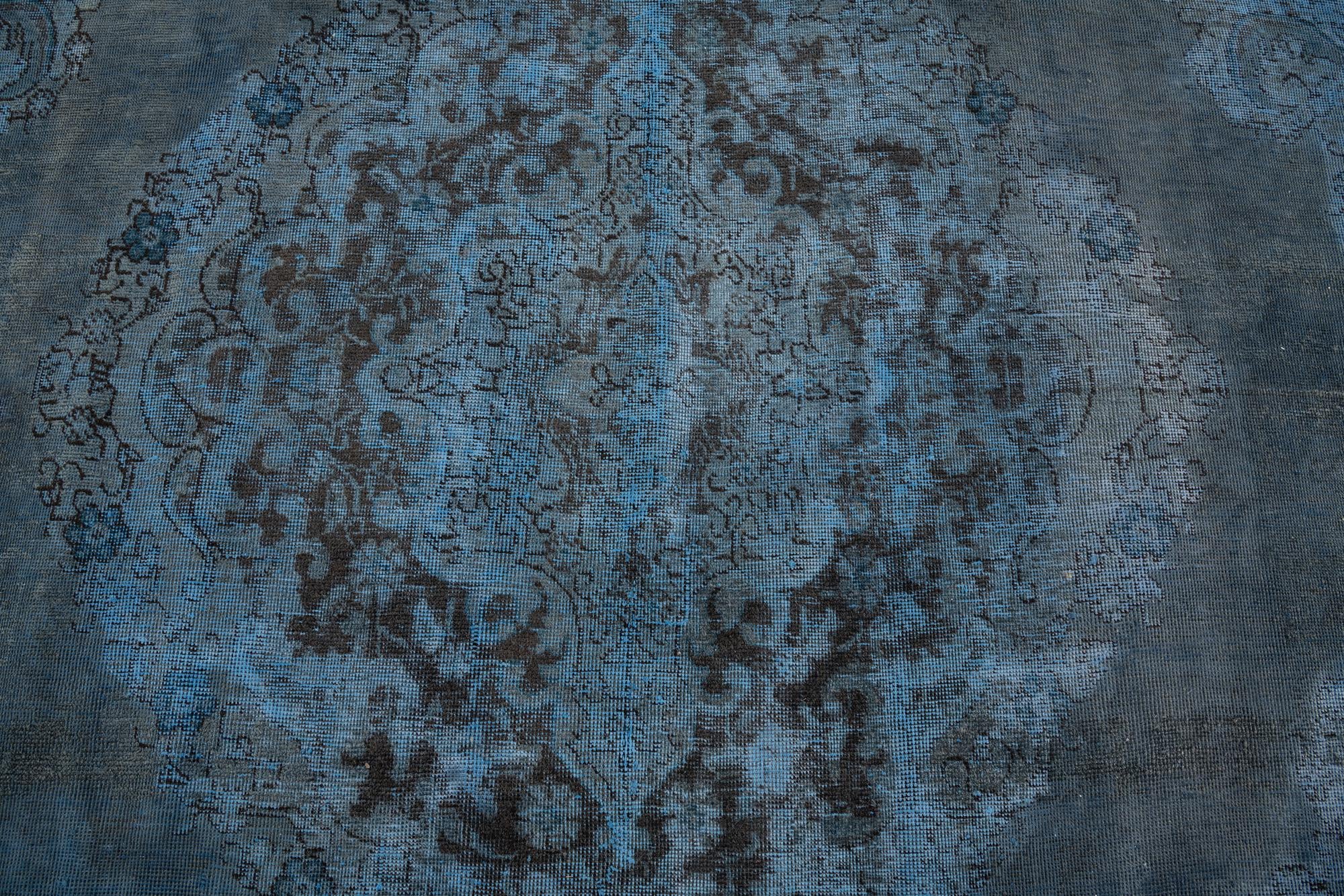 8' 4 x 11' 6 Hand Knotted Ultra Vintage Persian Wool Rug