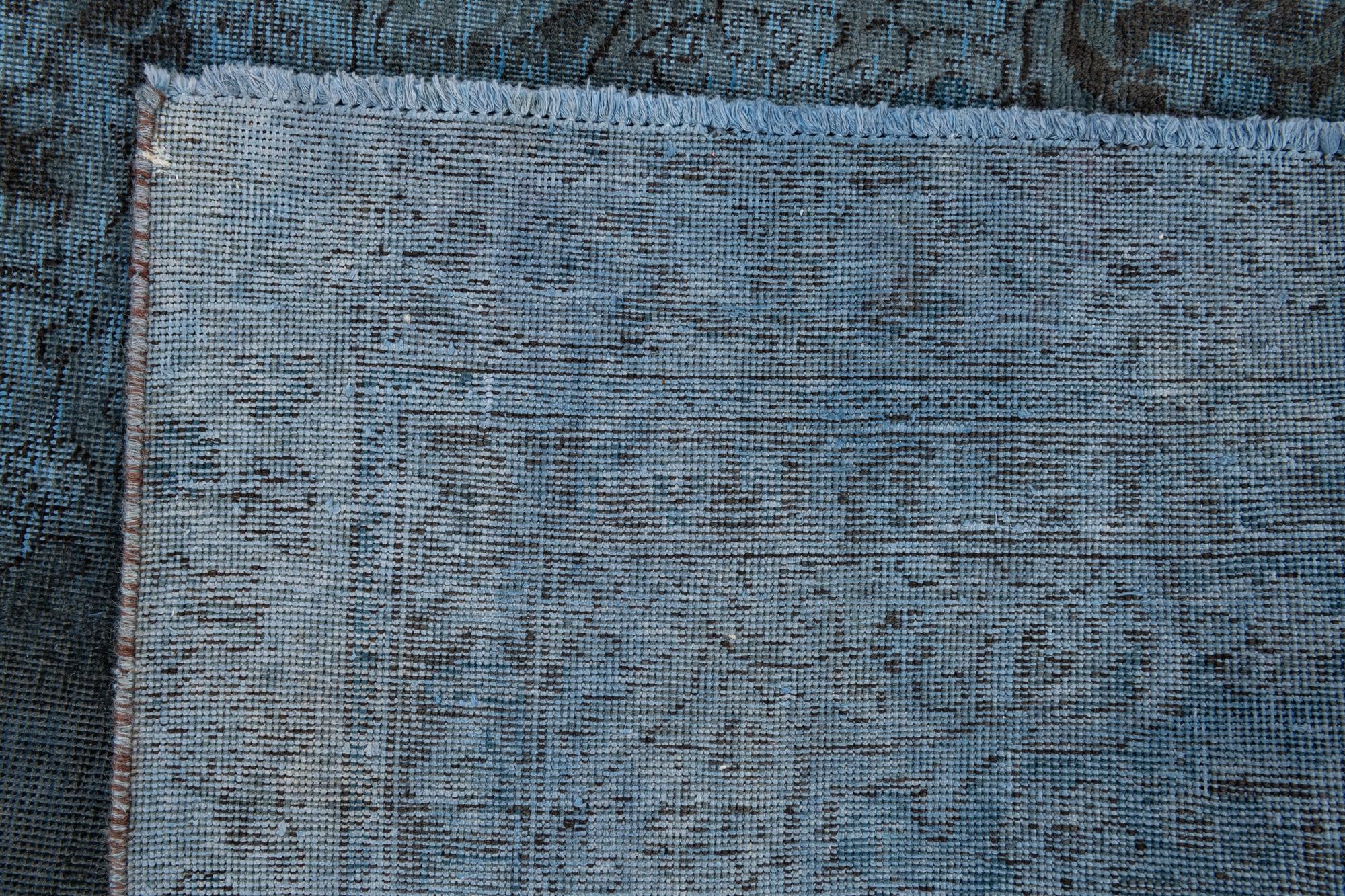 8' 4 x 11' 6 Hand Knotted Ultra Vintage Persian Wool Rug