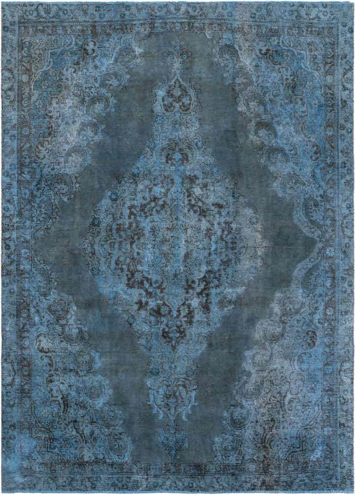 8' 4 x 11' 6 Hand Knotted Ultra Vintage Persian Wool Rug