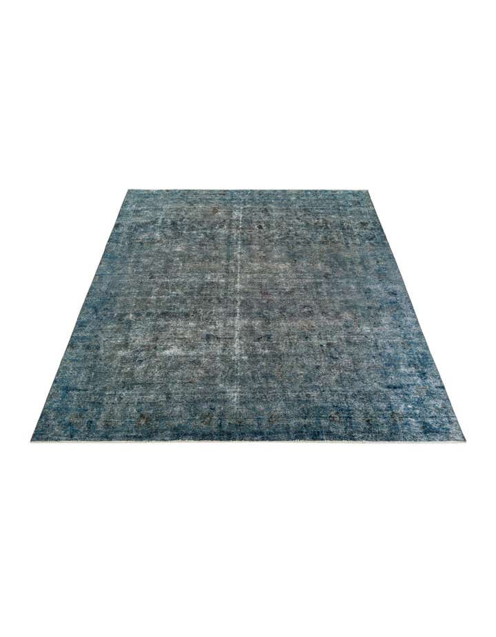 10' 4 x 12' 1 Hand Knotted Ultra Vintage Persian Wool Rug