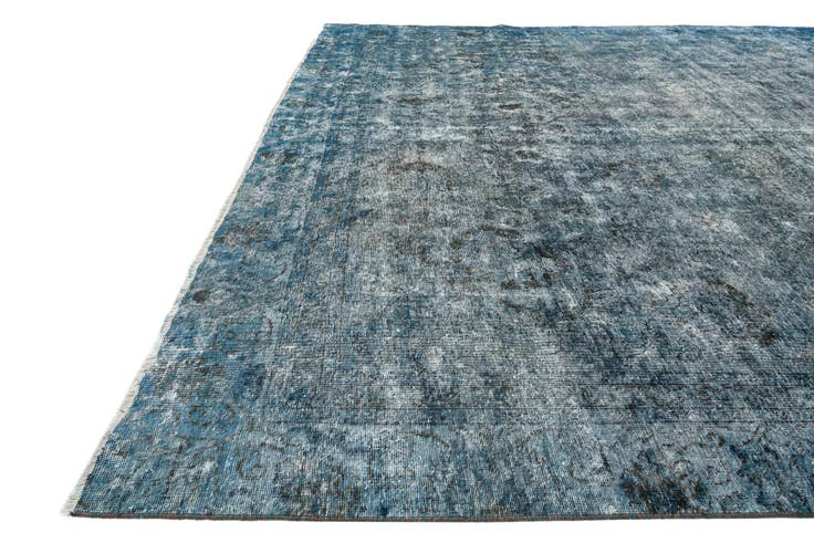 Detail image of 10' 4 x 12' 1 Hand Knotted Ultra Vintage Persian Wool Rug