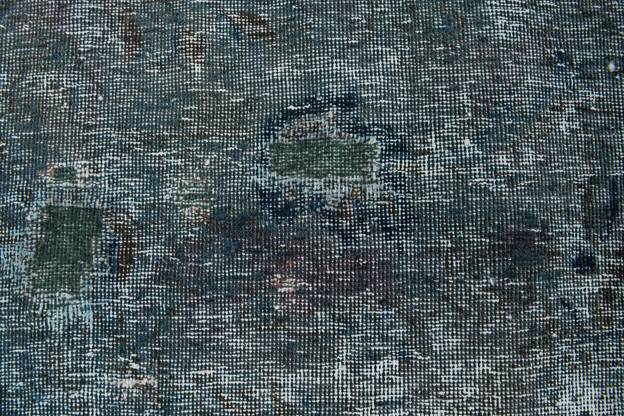 10' 4 x 12' 1 Hand Knotted Ultra Vintage Persian Wool Rug