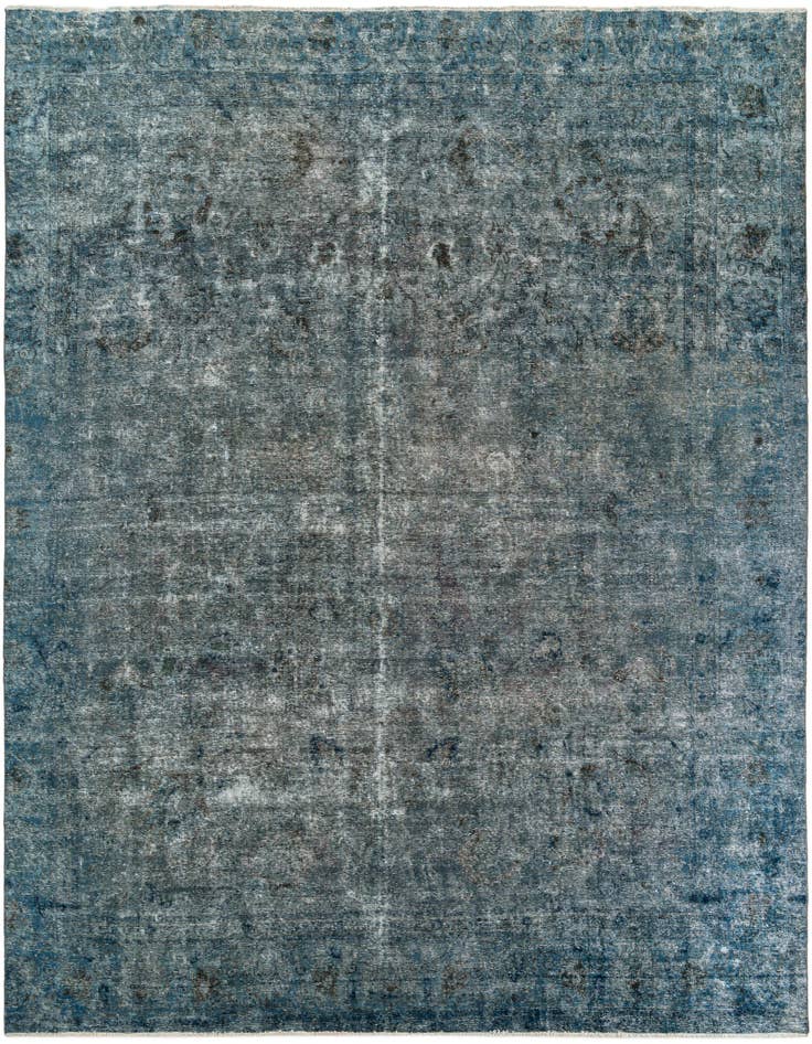Detail image of 10' 4 x 12' 1 Hand Knotted Ultra Vintage Persian Wool Rug