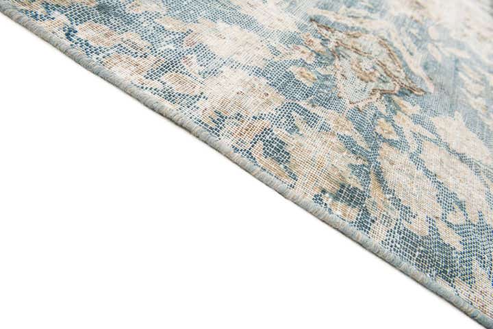 5' 9 x 9' Hand Knotted Ultra Vintage Persian Wool Rug