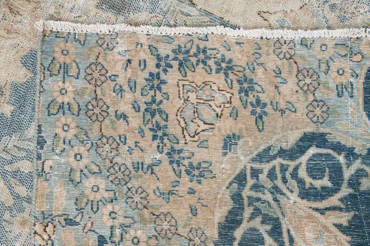 5' 9 x 9' Hand Knotted Ultra Vintage Persian Wool Rug