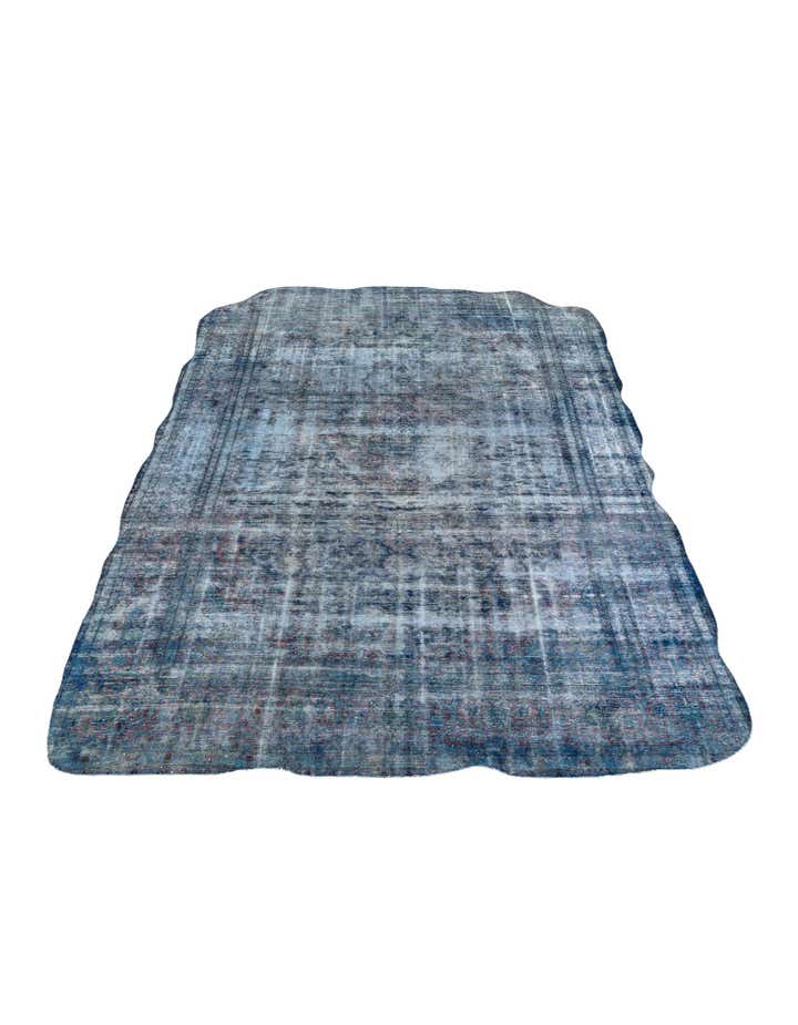 9' 4 x 12' 10 Hand Knotted Ultra Vintage Persian Wool Rug