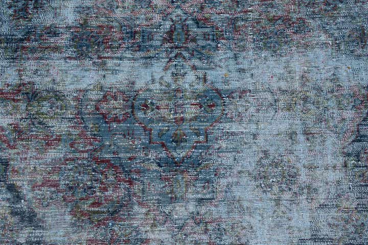 9' 4 x 12' 10 Hand Knotted Ultra Vintage Persian Wool Rug