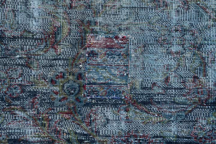 9' 4 x 12' 10 Hand Knotted Ultra Vintage Persian Wool Rug