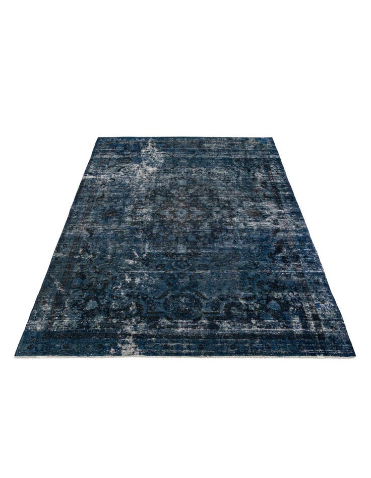 Detail image of 8' 10 x 11' 9  Hand Knotted Ultra Vintage Persian Wool Rug