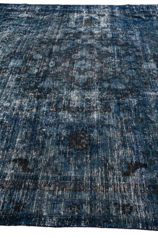 8' 10 x 11' 9 Hand Knotted Ultra Vintage Persian Wool Rug