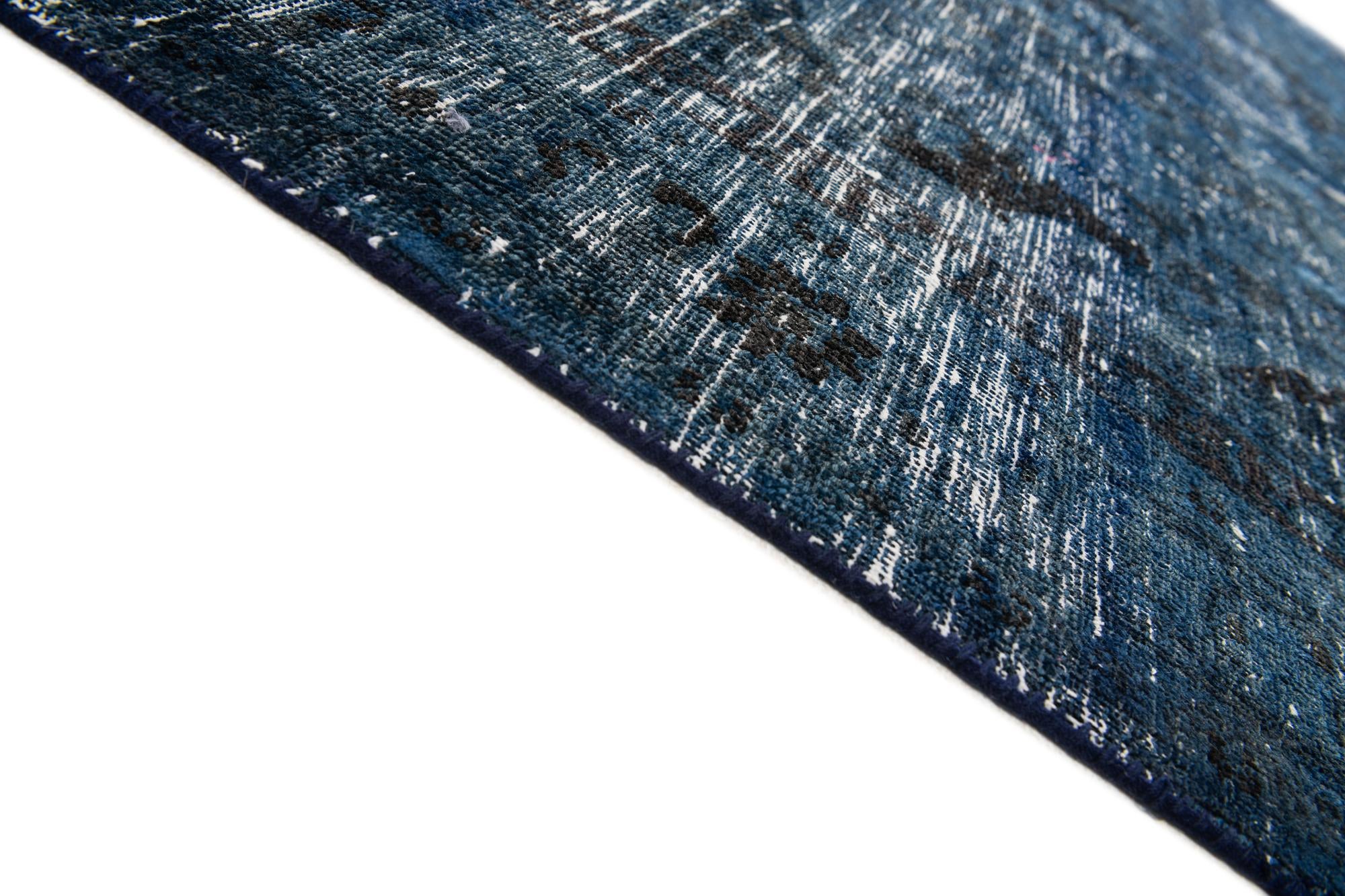 8' 10 x 11' 9 Hand Knotted Ultra Vintage Persian Wool Rug