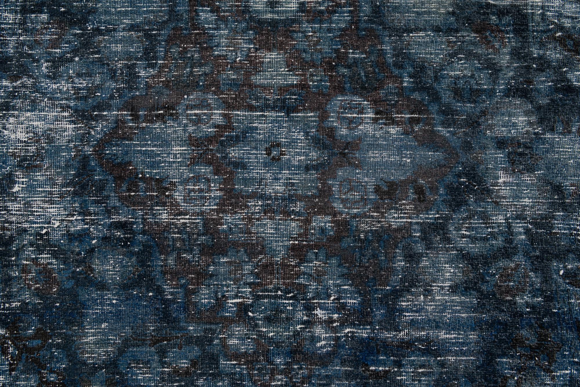 8' 10 x 11' 9 Hand Knotted Ultra Vintage Persian Wool Rug