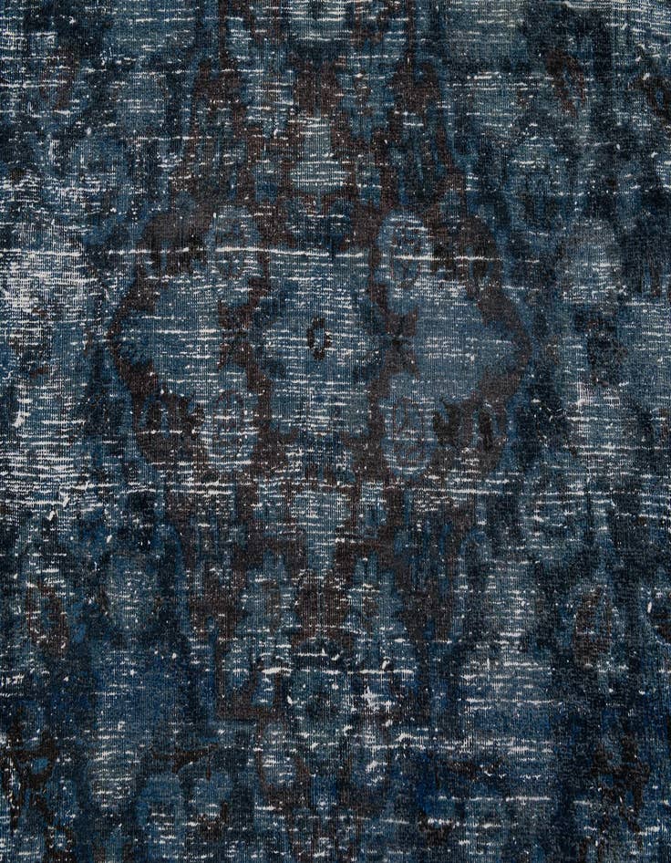 Detail image of 8' 10 x 11' 9  Hand Knotted Ultra Vintage Persian Wool Rug