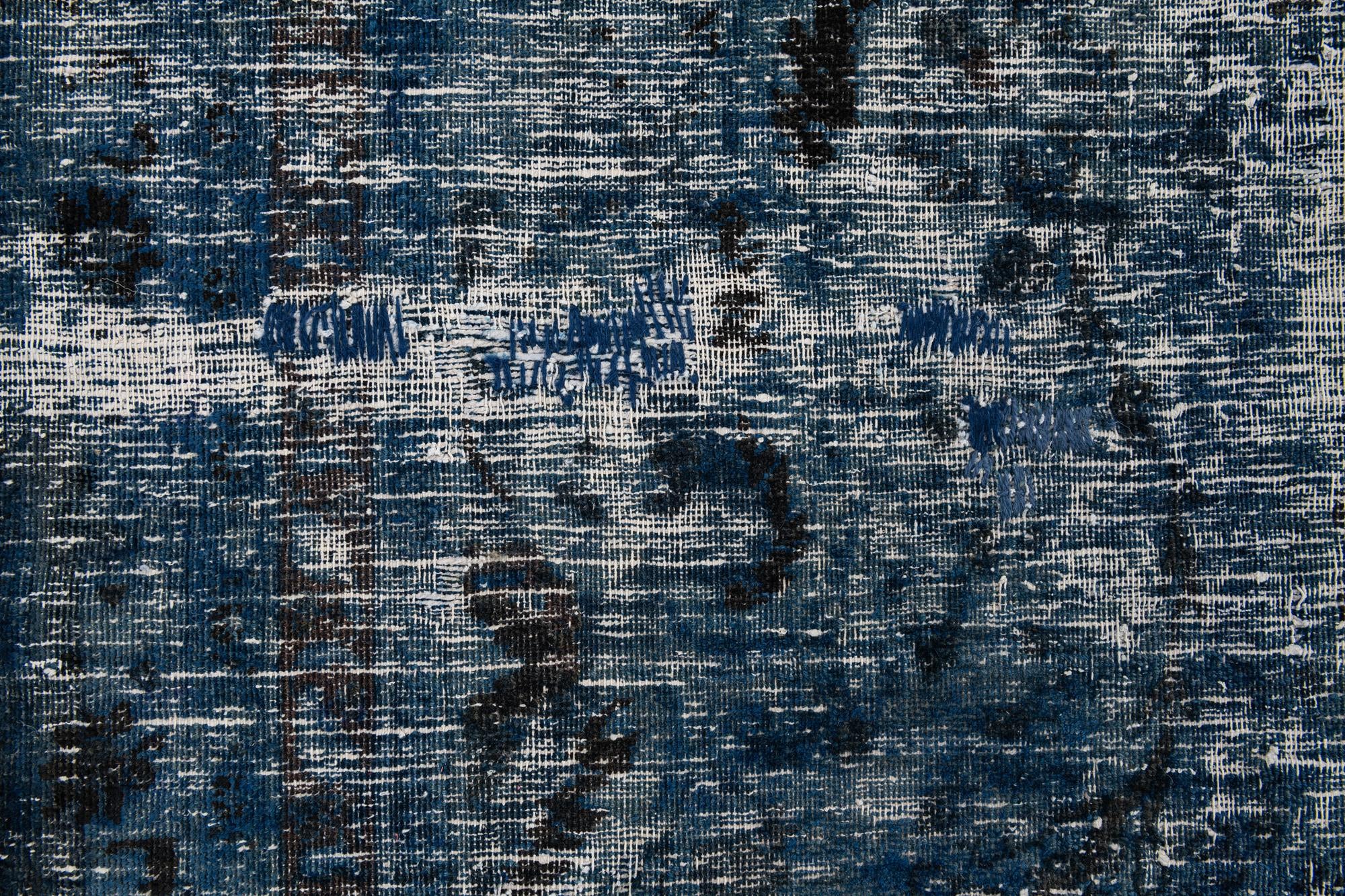 8' 10 x 11' 9 Hand Knotted Ultra Vintage Persian Wool Rug