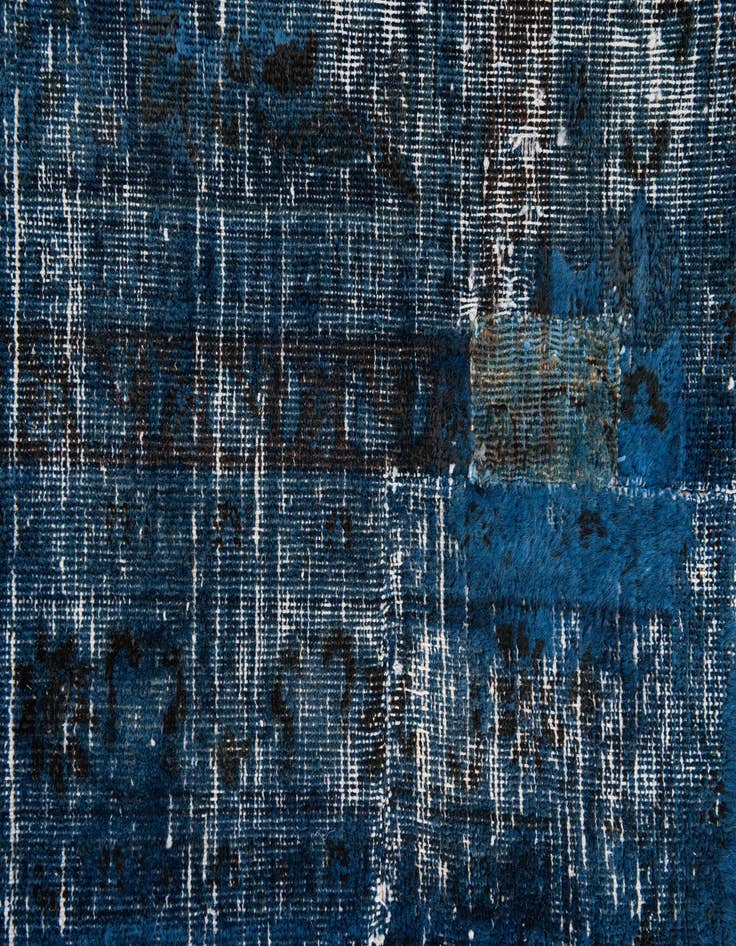 Detail image of 8' 10 x 11' 9  Hand Knotted Ultra Vintage Persian Wool Rug