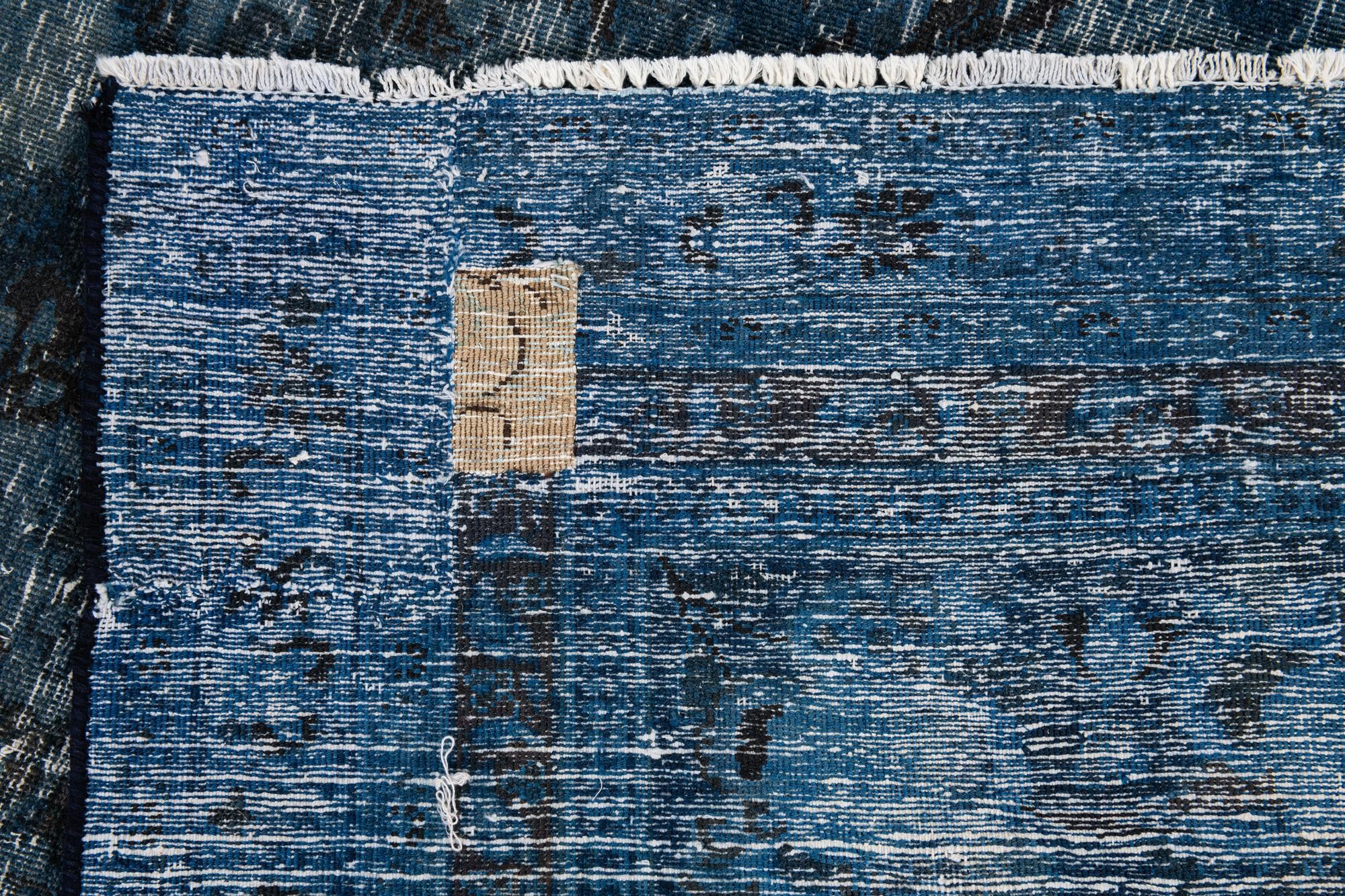8' 10 x 11' 9 Hand Knotted Ultra Vintage Persian Wool Rug