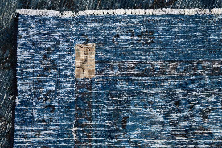 8' 10 x 11' 9 Hand Knotted Ultra Vintage Persian Wool Rug