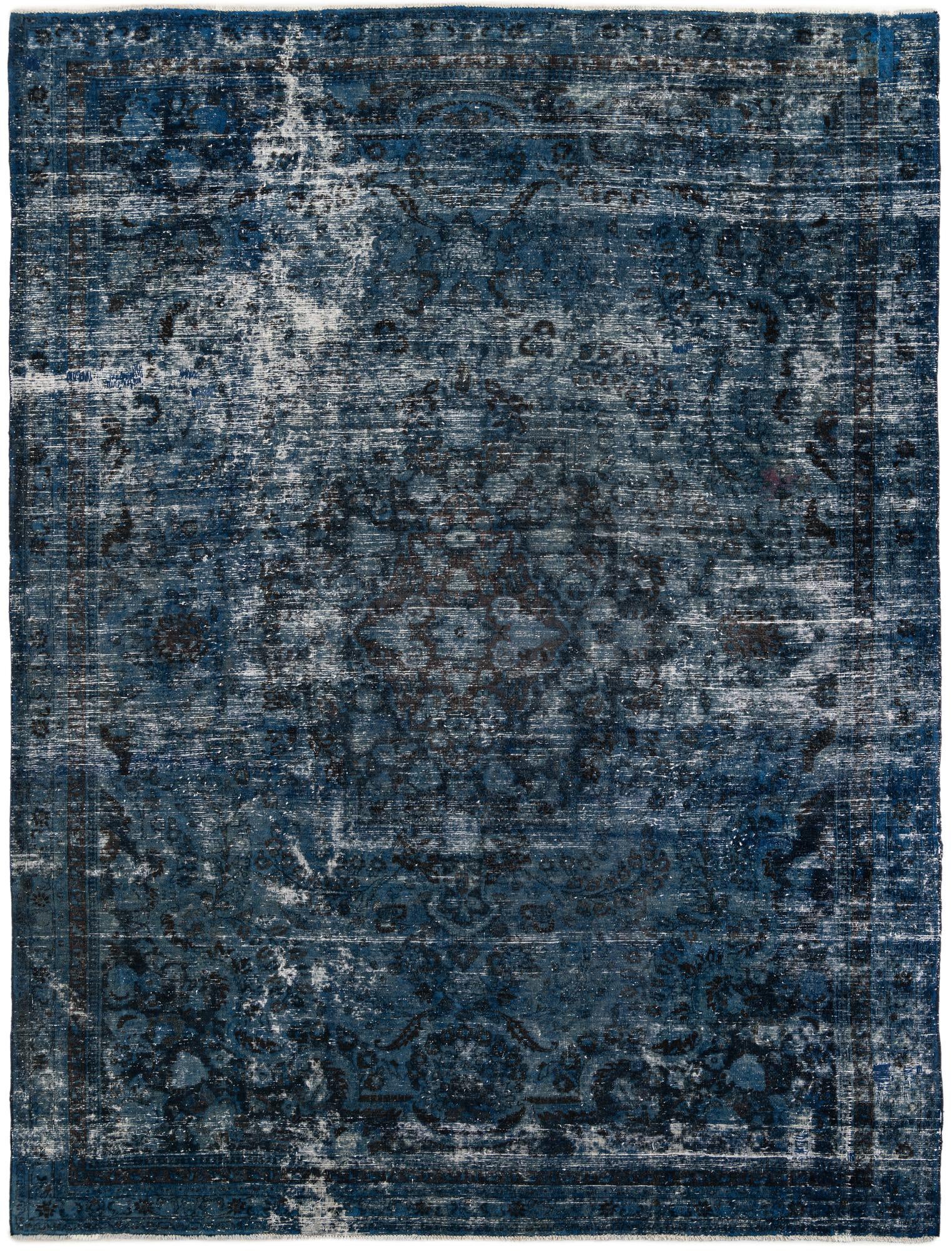 8' 10 x 11' 9 Hand Knotted Ultra Vintage Persian Wool Rug