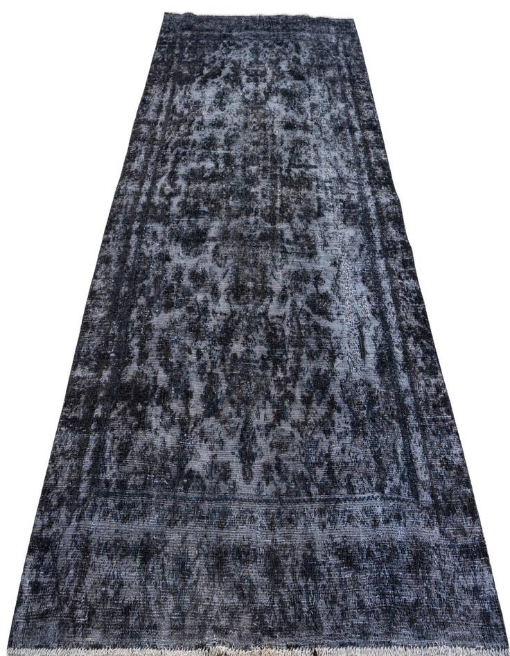 Detail image of 5' 6 x 9'  Hand Knotted Ultra Vintage Persian Wool Rug