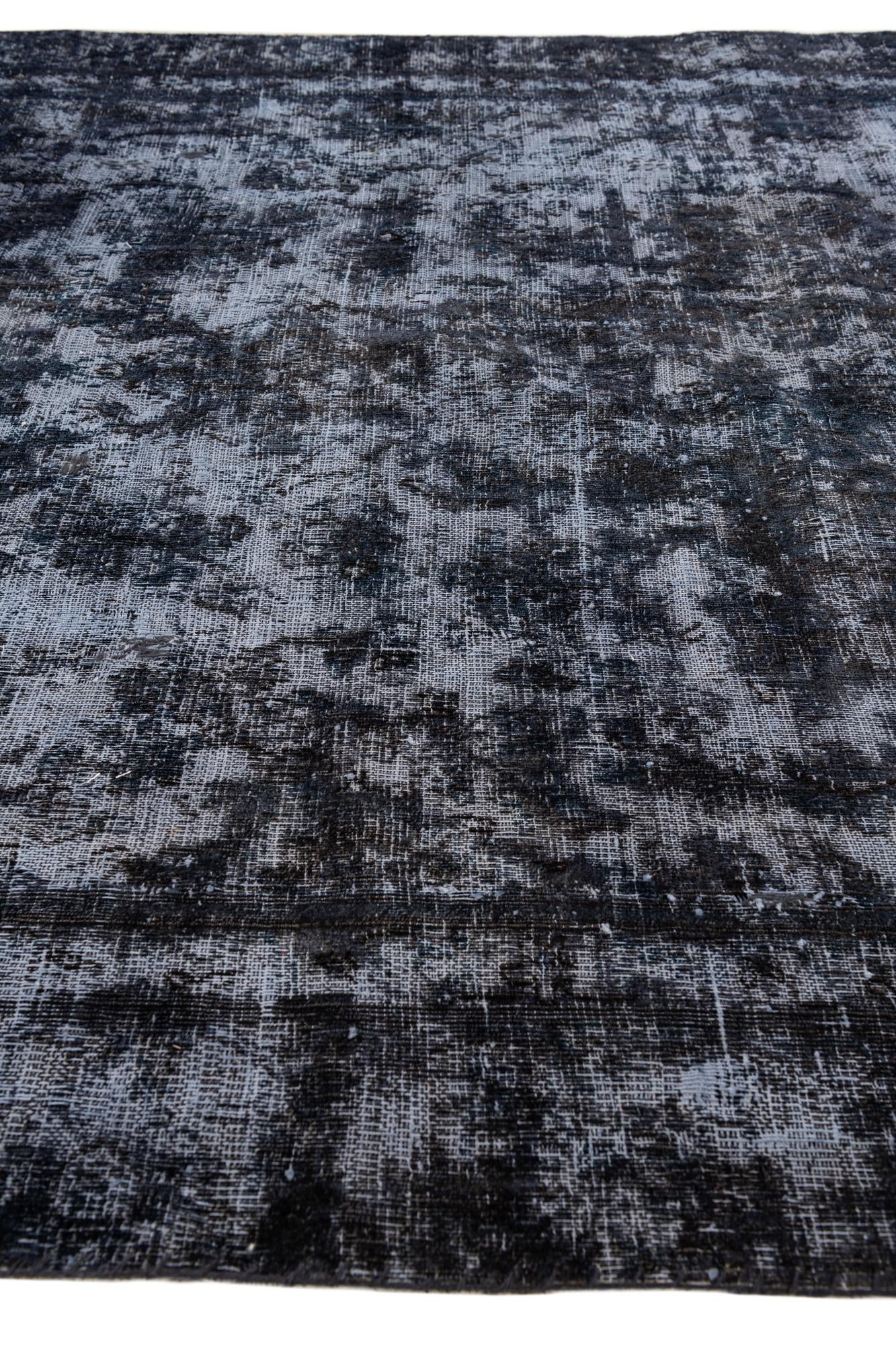 5' 6 x 9' Hand Knotted Ultra Vintage Persian Wool Rug