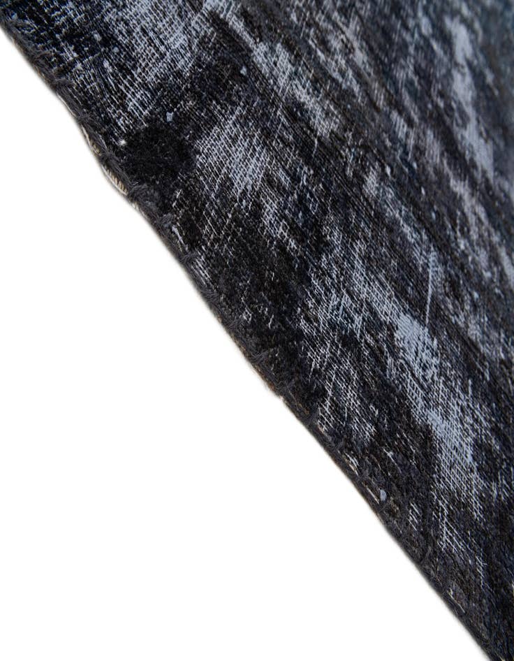 Detail image of 5' 6 x 9'  Hand Knotted Ultra Vintage Persian Wool Rug