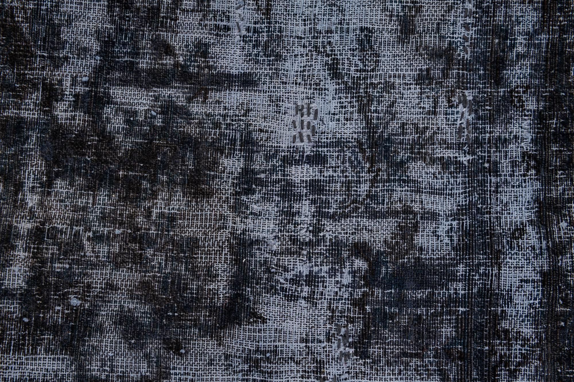 5' 6 x 9' Hand Knotted Ultra Vintage Persian Wool Rug