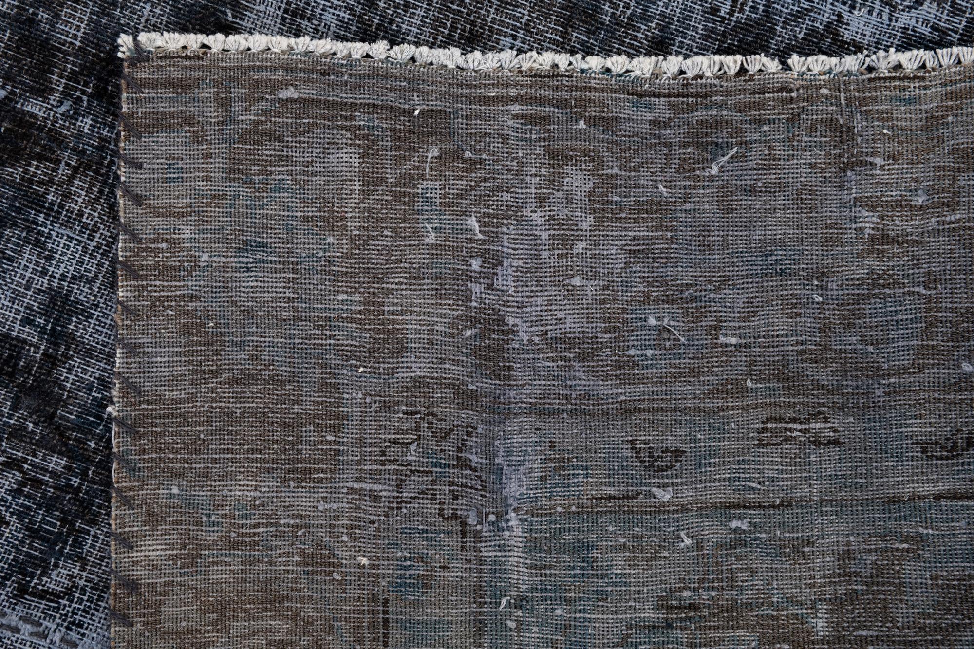 5' 6 x 9' Hand Knotted Ultra Vintage Persian Wool Rug