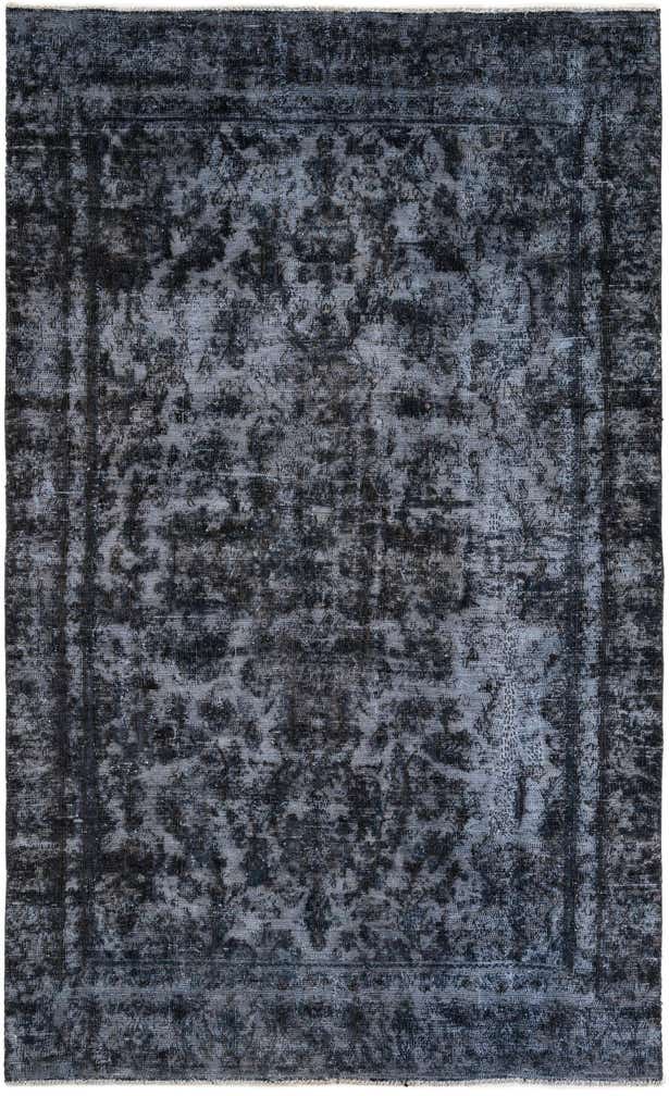 5' 6 x 9' Hand Knotted Ultra Vintage Persian Wool Rug