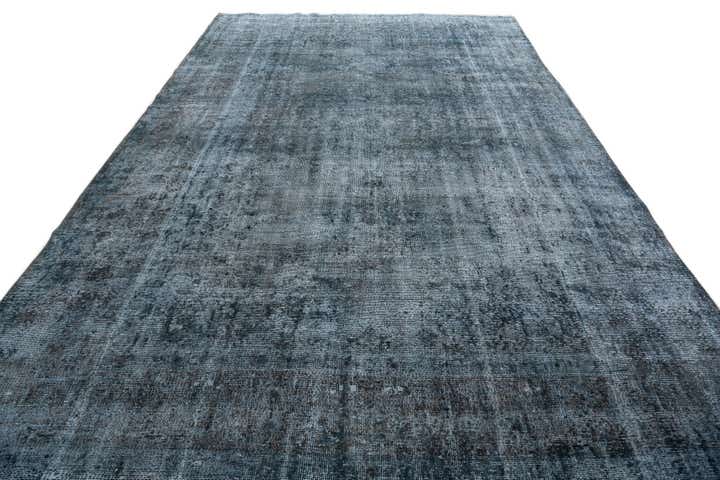 8' 6 x 13' 5 Hand Knotted Ultra Vintage Persian Wool Rug