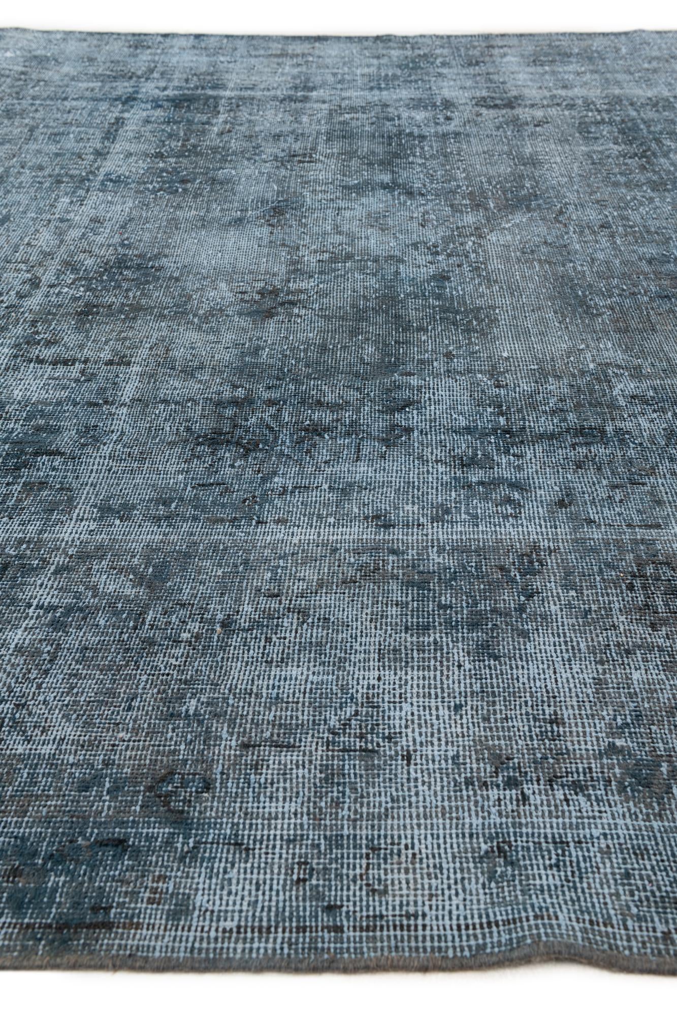 8' 6 x 13' 5 Hand Knotted Ultra Vintage Persian Wool Rug