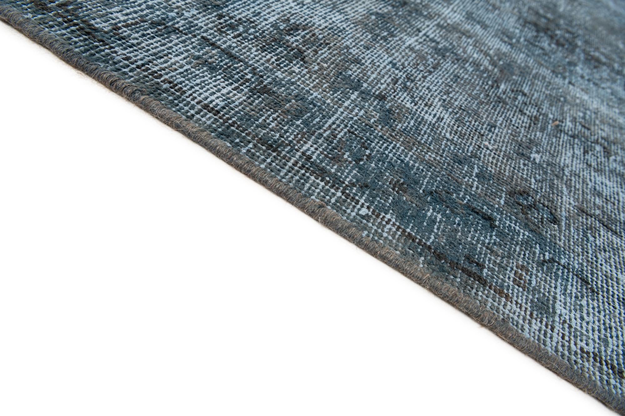 8' 6 x 13' 5 Hand Knotted Ultra Vintage Persian Wool Rug