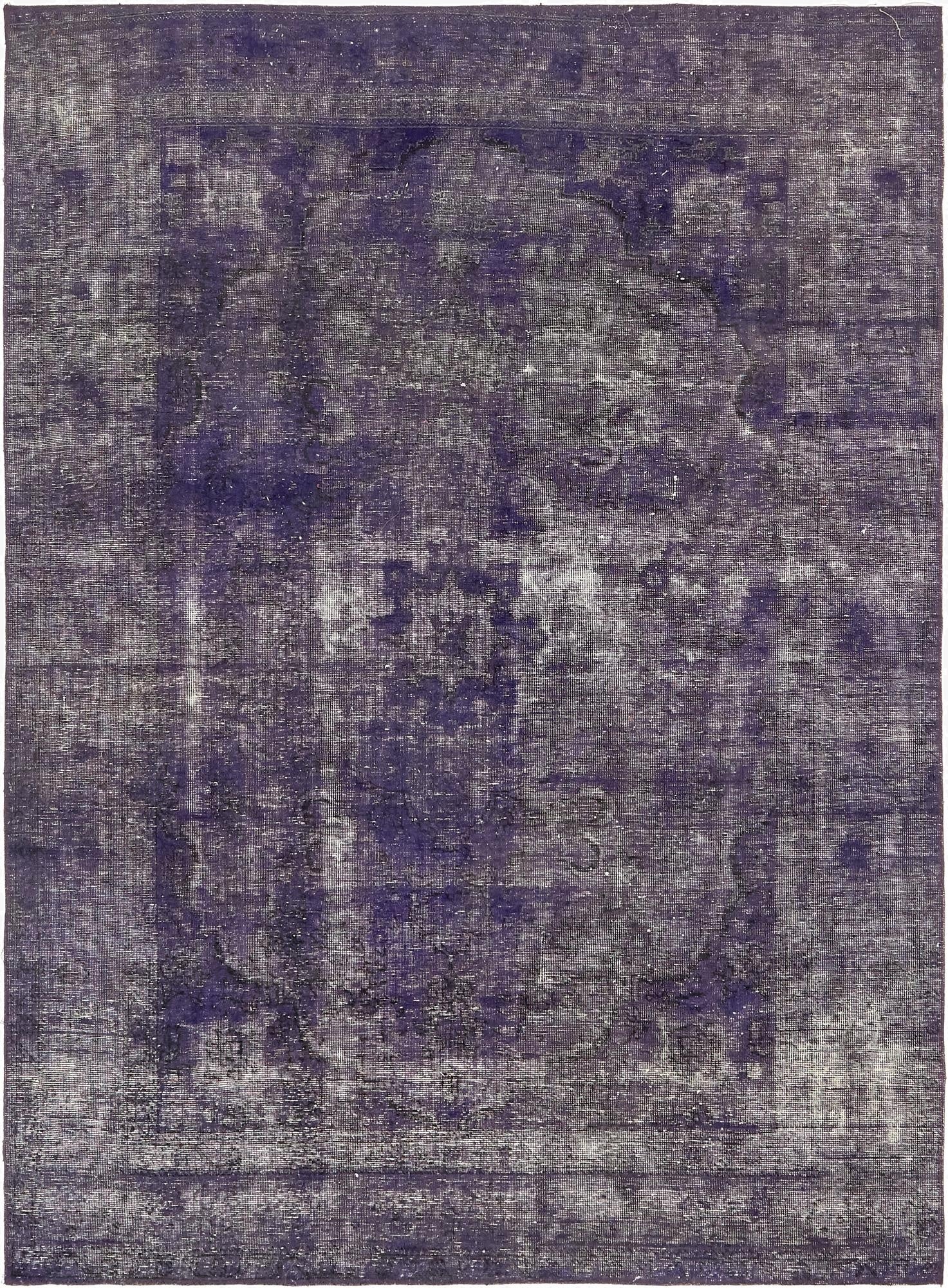 203cm x 275cm  Hand Knotted Ultra Vintage Persian Wool Rug