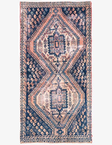 3' x 5' 7 Hand Knotted Ultra Vintage Persian Wool Rug