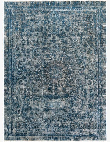 8' 2 x 11' 2 Hand Knotted Ultra Vintage Persian Wool Rug