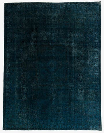 9' 6 x 12' 8 Hand Knotted Ultra Vintage Persian Wool Rug