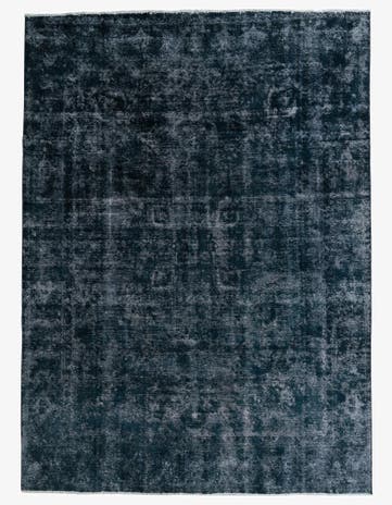 9' 2 x 12' 8 Hand Knotted Ultra Vintage Persian Wool Rug